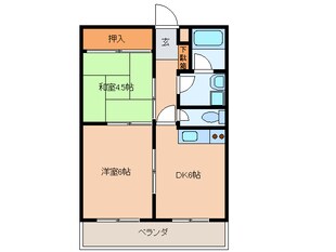 エムズハウス八社の物件間取画像